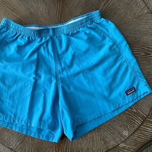 Women’s Patagonia shorts- Columbia blue, sz large